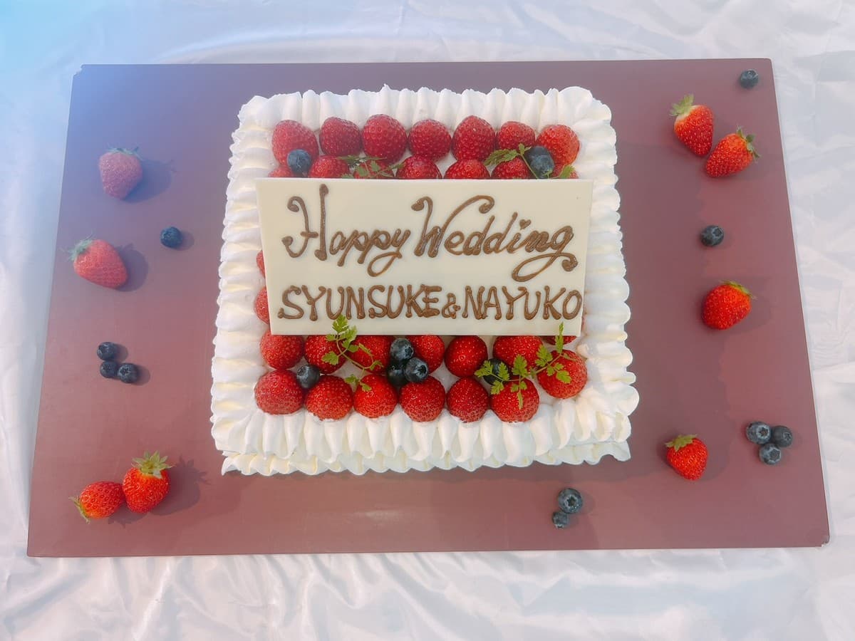 ウェディングケーキ