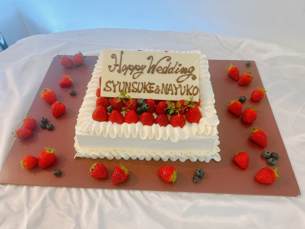 ウェディングケーキ